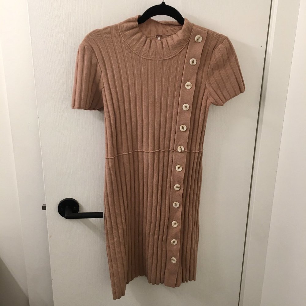 Free People Lottie Rib Knit Dress - Picture 4 of 10